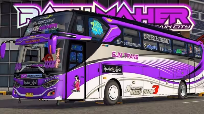 Livery Bussid Ratu Maher Sjm Trans Vcgamers