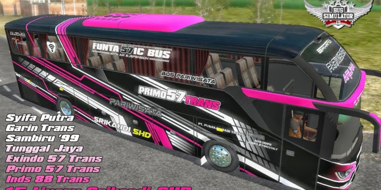 Livery bussid strikandi shd youtube