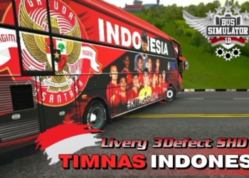 Livery bussid timnas indonesia youtube