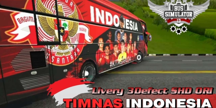 Livery bussid timnas indonesia youtube