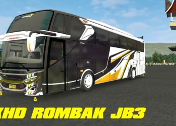 Livery bussid xhd rombak to jb3 youtube