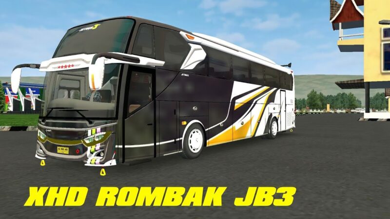 Livery Bussid Xhd Rombak To Jb3 Youtube