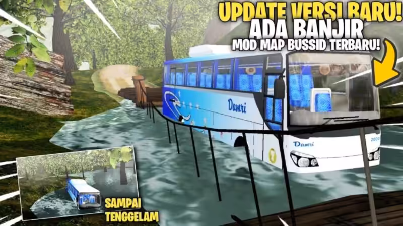 Download Mod Map BUSSID Jalan Banjir Terbaru 3 Map Bussid Jalan Banjir Gameloop