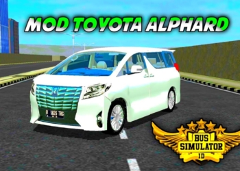 Mod bussid alphard autofun