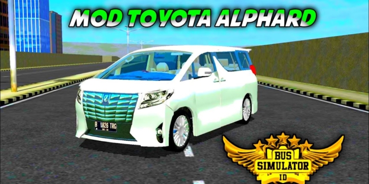 Mod bussid alphard autofun