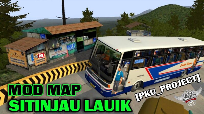 Mod map bussid jalur sitinjau youtube