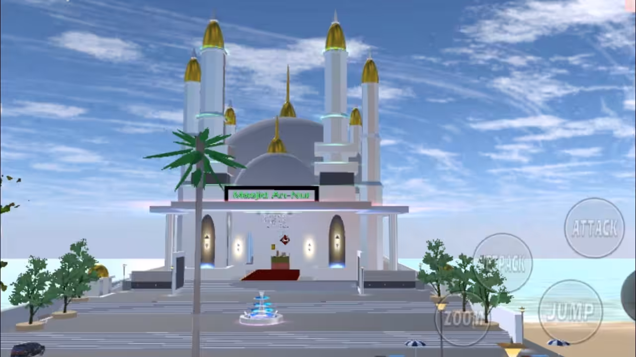 Sakura School Simulator Masjid Youtube Liarahayu5299