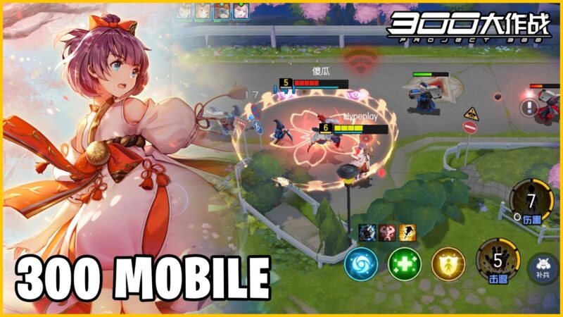 300 heroes game anime moba terbaik youtube