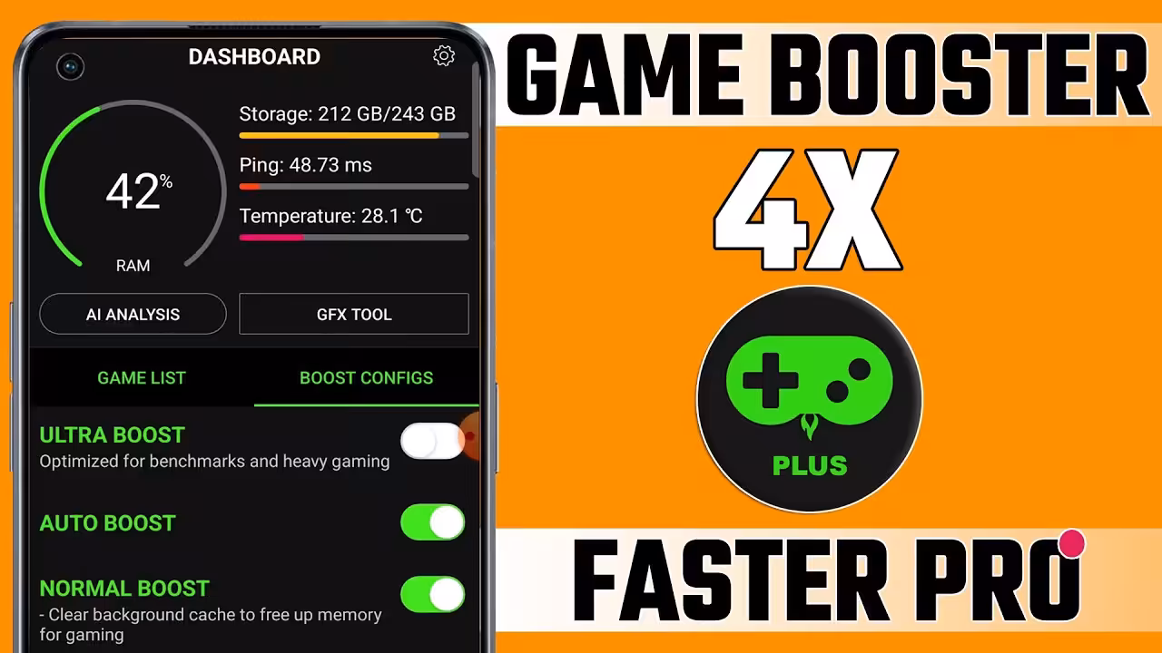 Booster 4x Faster Pro Youtube