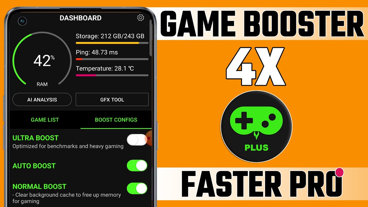 Booster 4x faster pro youtube