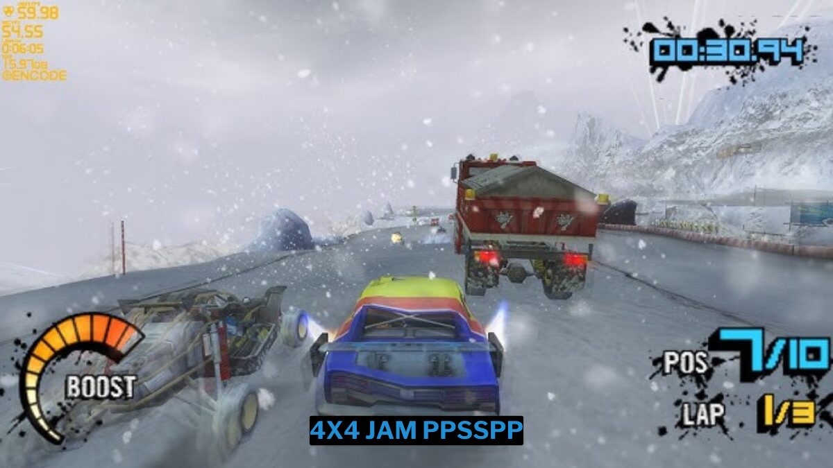 Download 4x4 jam ppsspp iso ukuran kecil