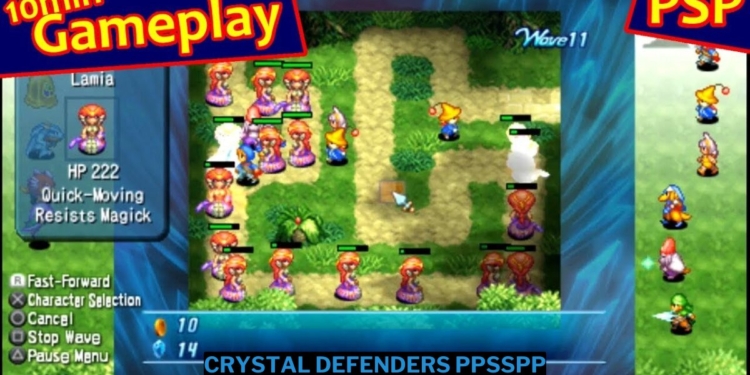 Download crystal defenders ppsspp iso ukuran kecil