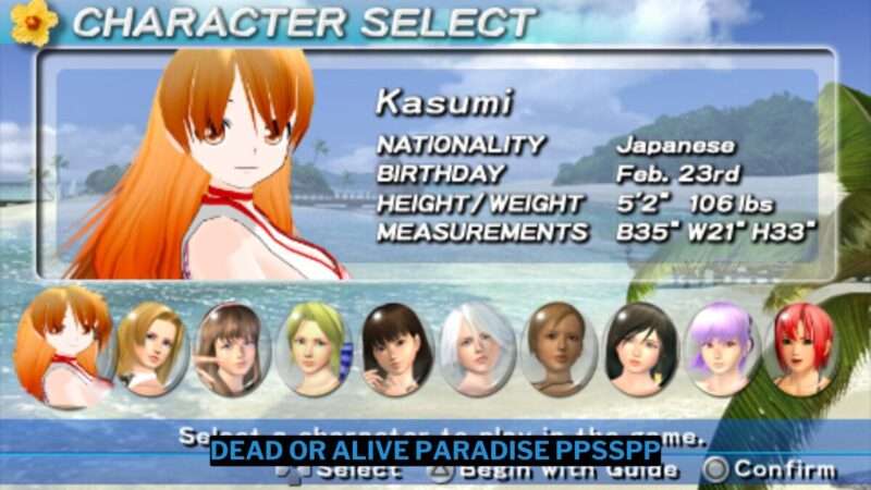 Download Dead Or Alive Paradise Ppsspp Iso Ukuran Kecil