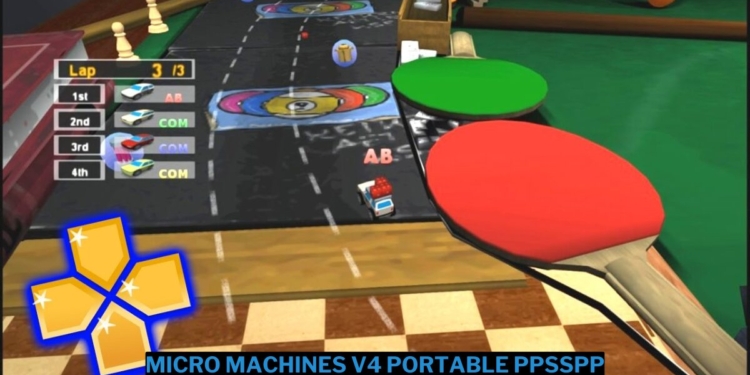 Download micro machines v4 portable ppsspp iso ukuran kecil