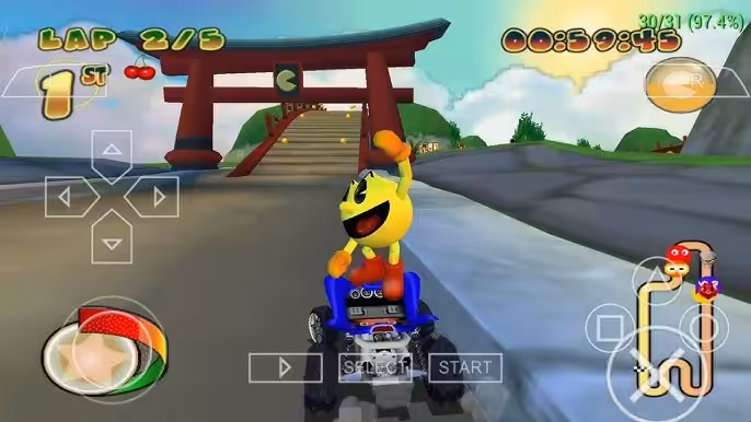 Download Pac-Man World Rally PPSSPP ISO Ukuran Kecil 3 Download Pac Man World Rally Ppsspp Iso Ukuran Kecil