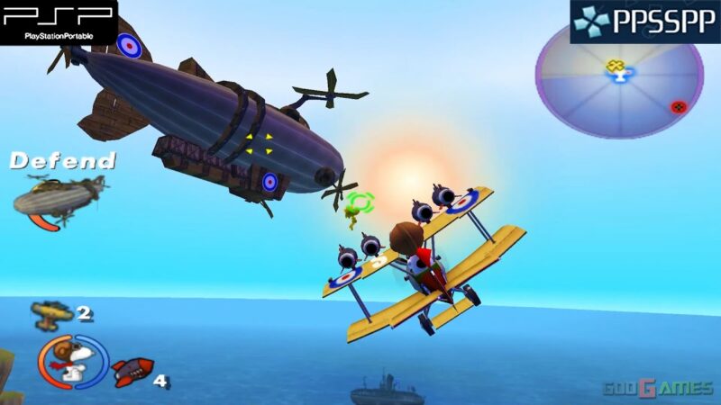 Download snoopy vs the red baron ppsspp iso kecil terbaru