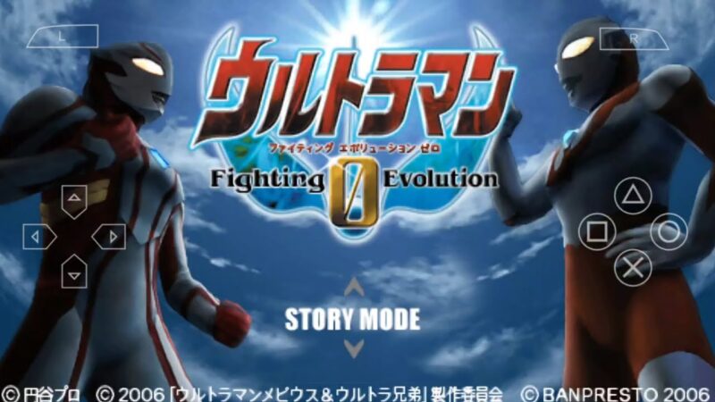 Download ultraman fighting evolution 0 ppsspp iso ukuran kecil