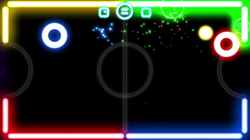 Glow hockey game multiplayer offline - google play