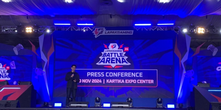 Lapakgaming battle arena press con