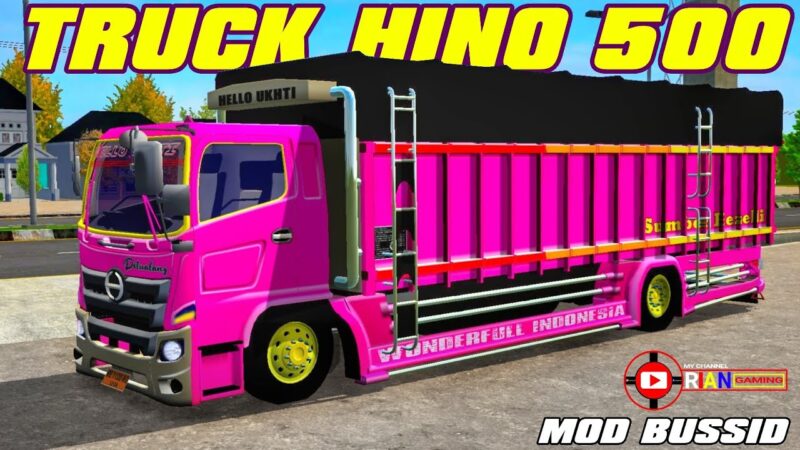 Mod Apk Bussid Hino 500 Youtube