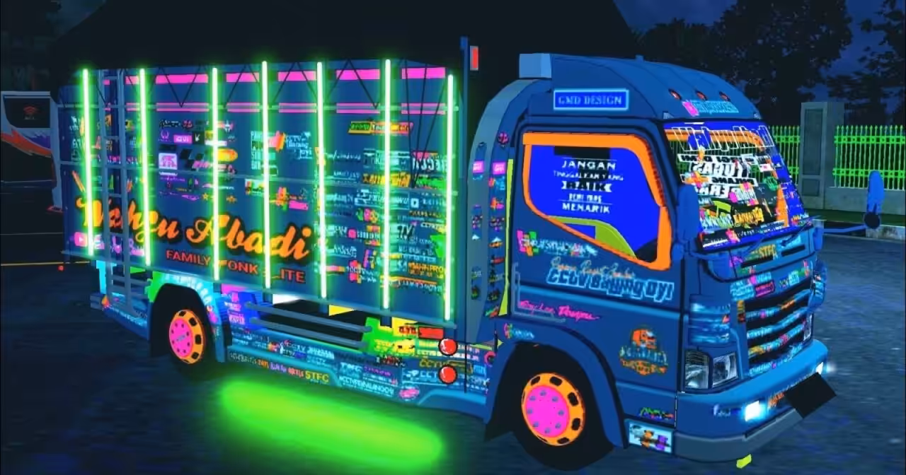 18+ Download Mod APK BUSSID Canter Full Strobo 1 Mod Bussid Truck Canter Full Strobo Suara
