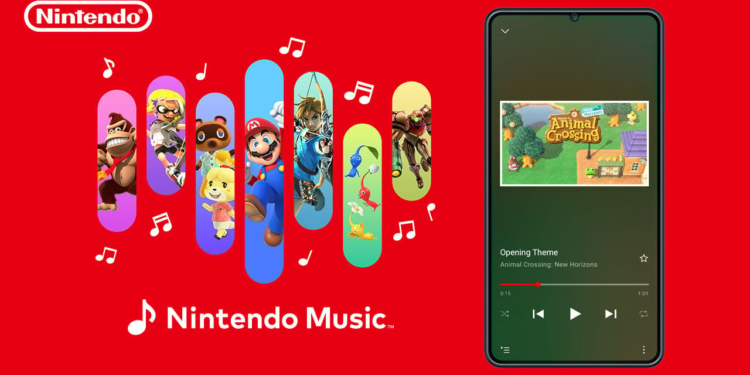 Nintendo music, aplikasi khusus dengarkan musik game nintendo