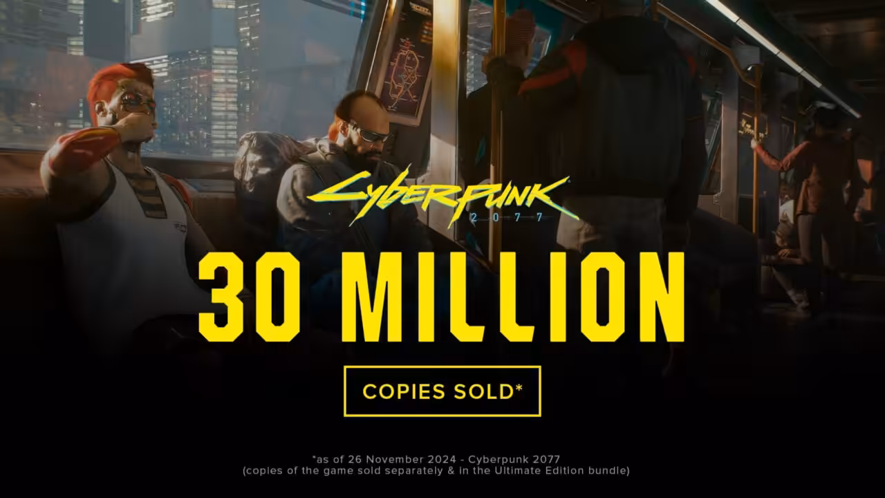 Penjualan Cyberpunk 2077 Tembus 30 Juta Kopi
