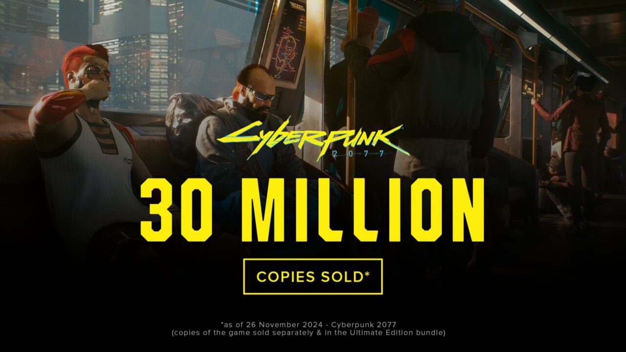 Penjualan cyberpunk 2077 tembus 30 juta kopi