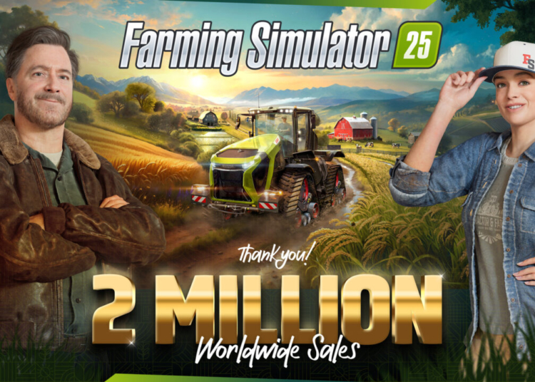 Penjualan farming simulator 25 tembus 2 juta kopi