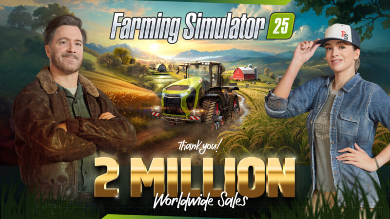 Penjualan Farming Simulator 25 Tembus 2 Juta Kopi