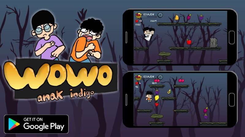 Petualangan wowo dan teman game hantu paling seram androidout