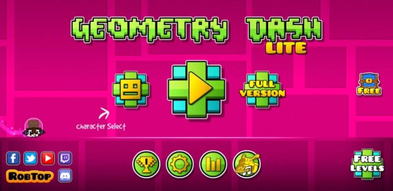 Download Game Geometry Dash Lite Gameloop