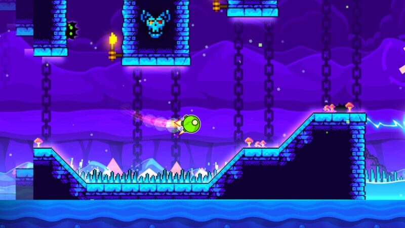 Download game geometry dash lite minireview