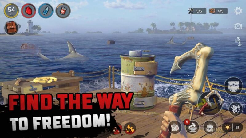 Download game survival raft tap tap