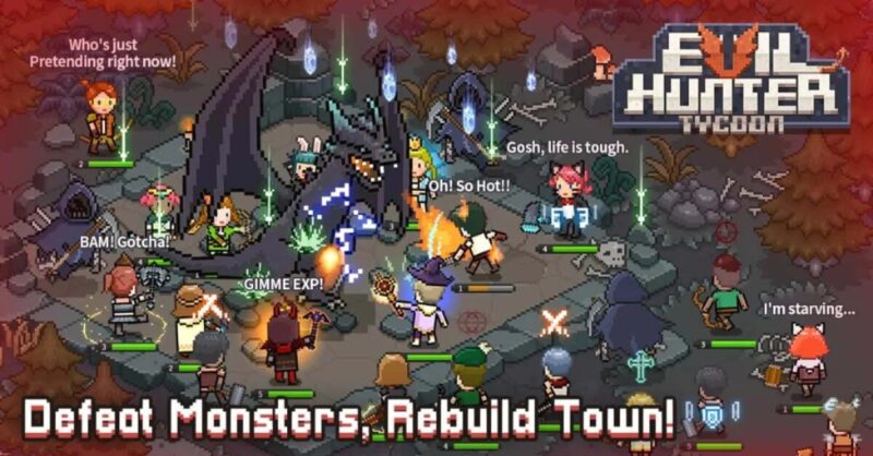 Evil hunter tycoon mod apk terbaru nesabamedia