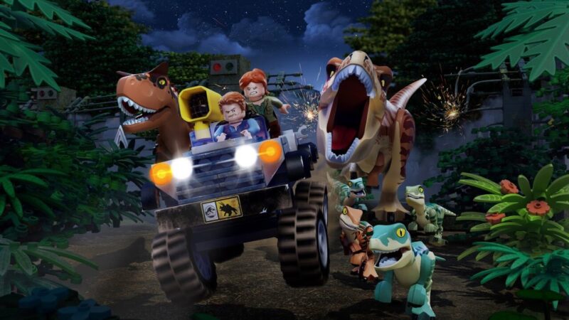 Game atau permainan lego jurassic park world - youtube