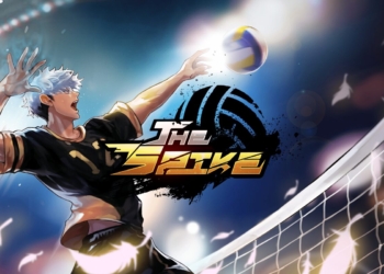 The spike volleyball popmama