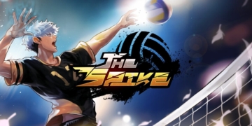 The spike volleyball popmama