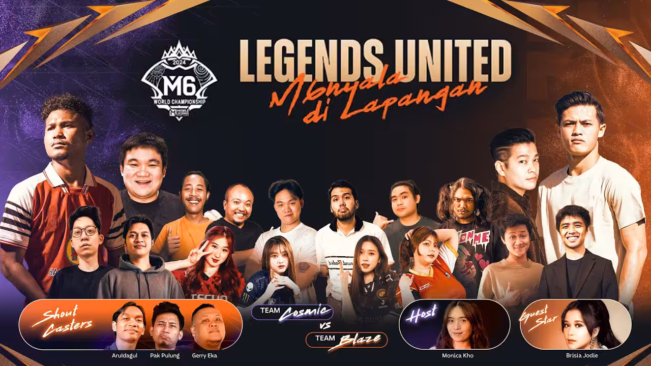 MLBB Sukses Gelar “Legends United: M6nyala di Lapangan”