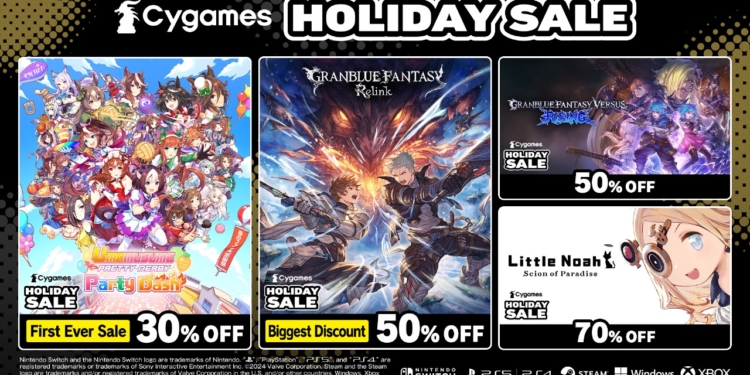 Cygames umumkan cygames holiday sale untuk akhir 2024