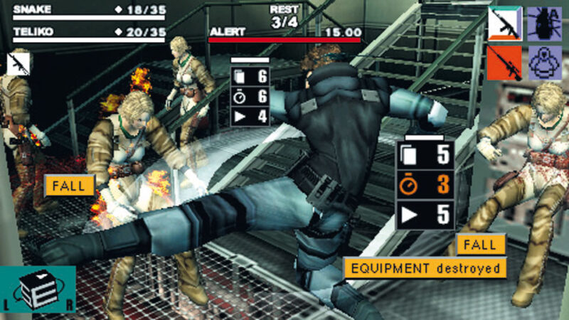 Download metal gear acid ppsspp iso ukuran kecil