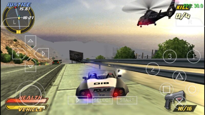 Download pursuit force ppsspp iso ukuran kecil