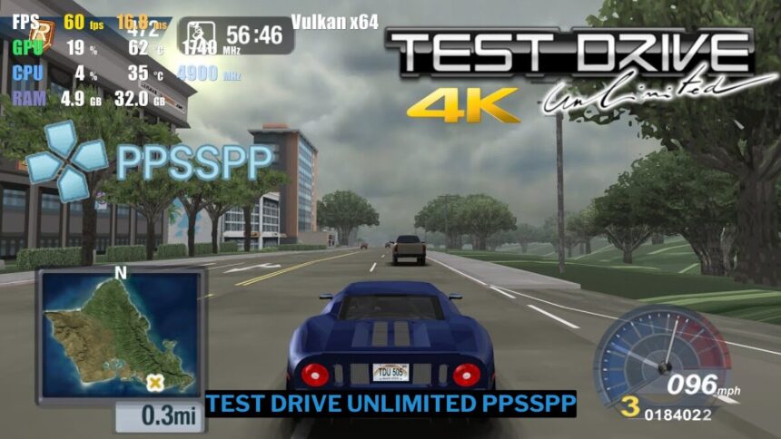 Download test drive unlimited ppsspp iso ukuran kecil