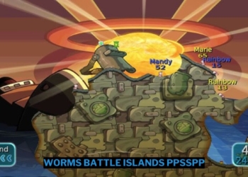 Download worms battle islands ppsspp iso ukuran kecil