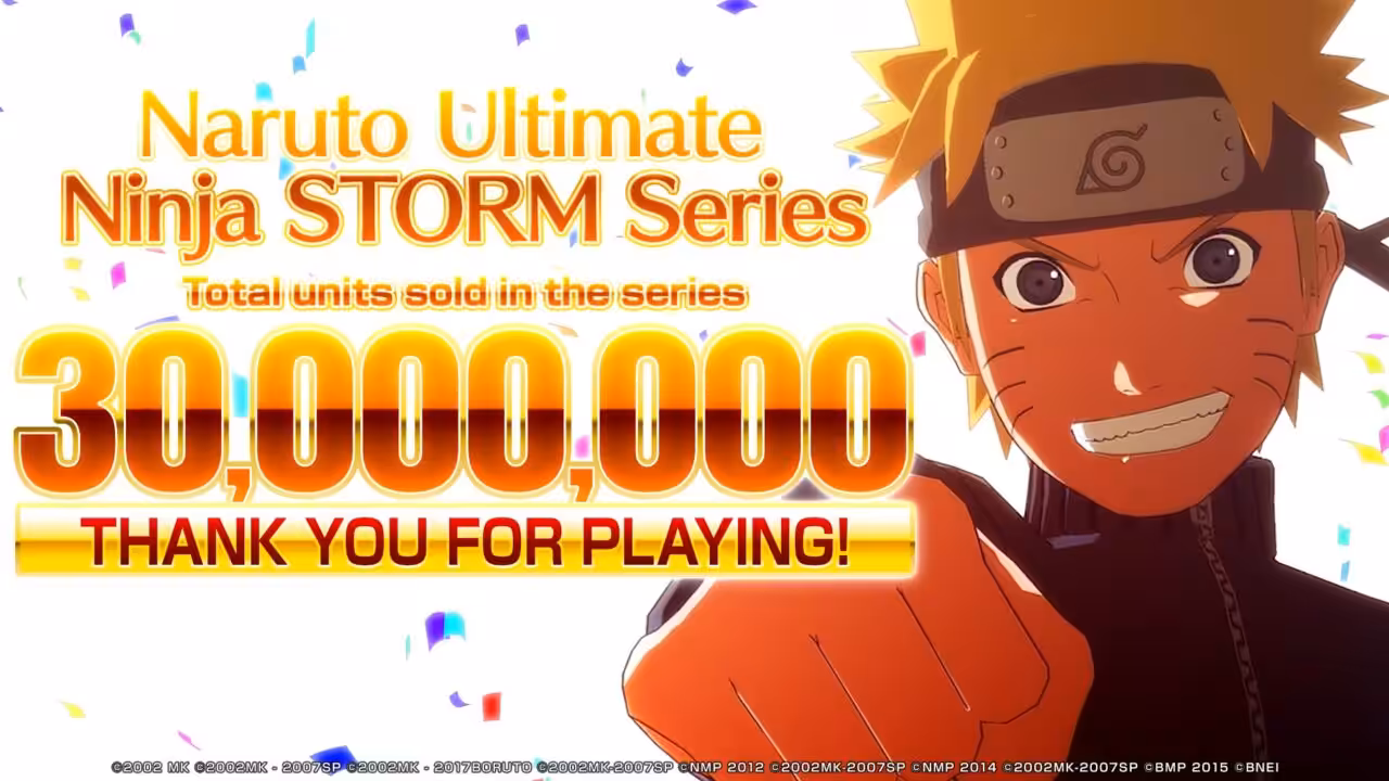 Penjualan Waralaba Naruto: Ultimate Ninja STORM Tembus 30 Juta Kopi