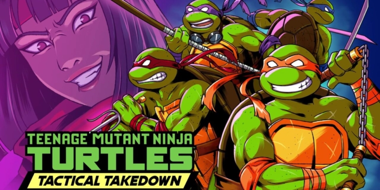 Strange scaffold umumkan teenage mutant ninja turtles tactical takedown