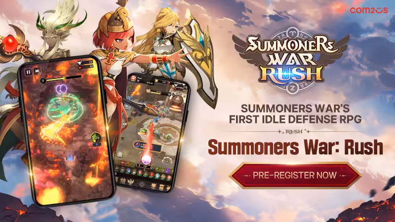 Com2us Buka Tahap Pra-Registrasi untuk Summoners War: Rush 8 Com2us Buka Tahap Pra-Registrasi untuk Summoners War: Rush