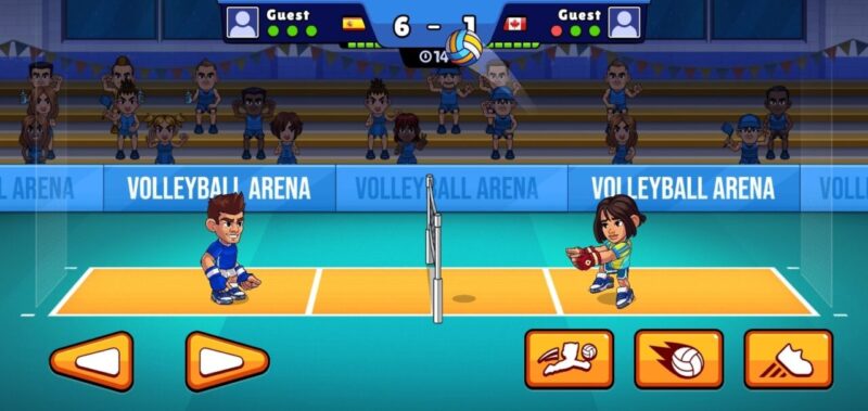 Download volleyball arena mod apk malavida