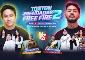 Mendadak free fire 2