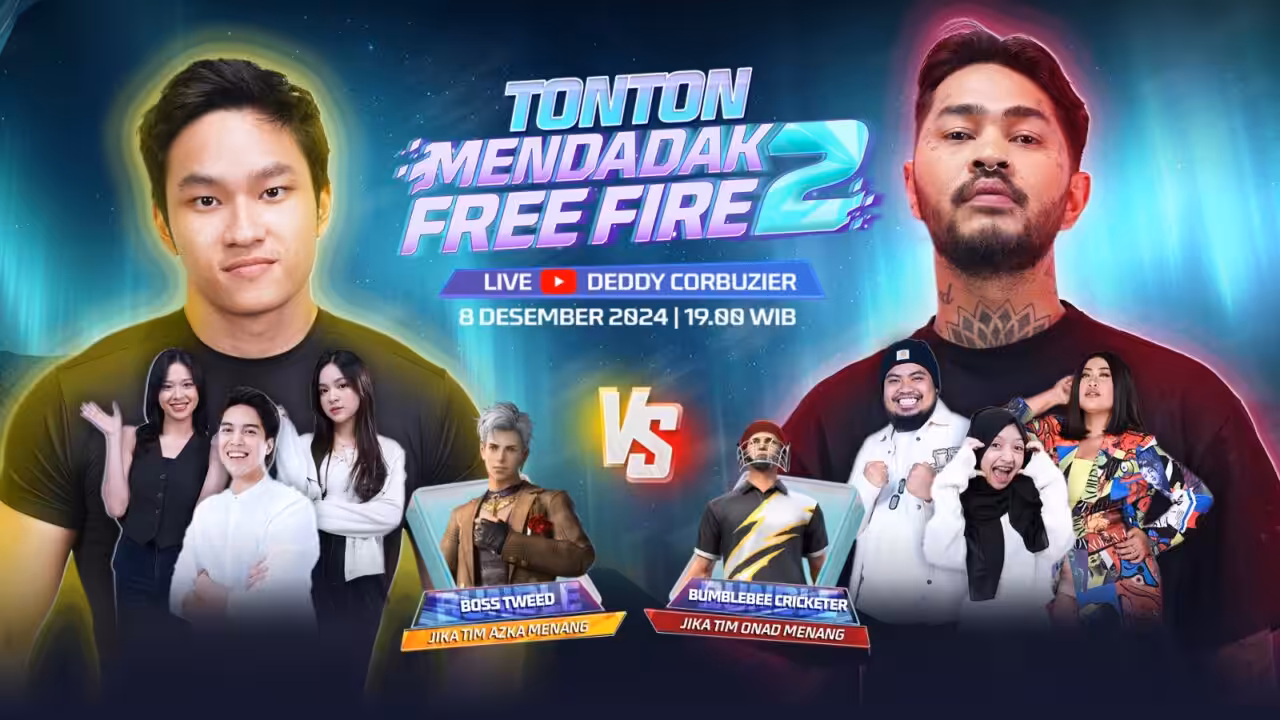 Meriahkan Akhir Tahun 2024, "Mendadak Free Fire 2" Kembali Lagi 6 Meriahkan Akhir Tahun 2024, “Mendadak Free Fire 2” Kembali Lagi